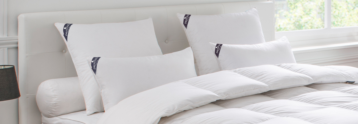 Drouault - Améliorez la qualité de votre sommeil avec un oreiller en plumes  - LP
